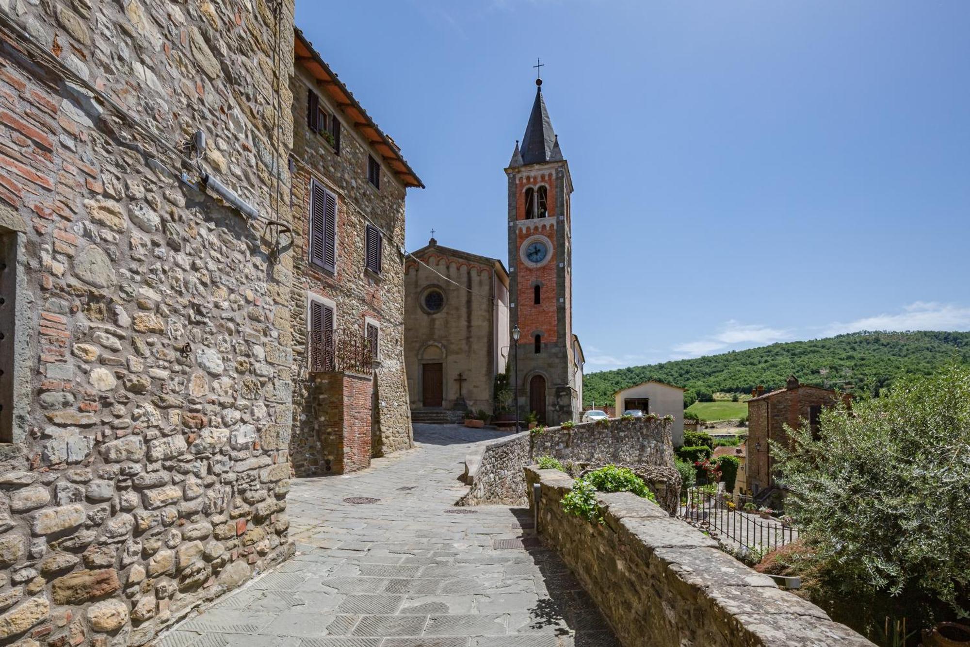 Tuscan Home S Margherita Private Outdoor - Happy Rentals Bucine Exteriör bild