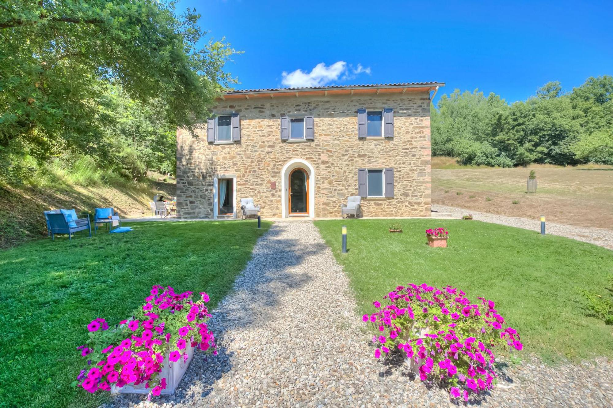 Tuscan Home S Margherita Private Outdoor - Happy Rentals Bucine Exteriör bild