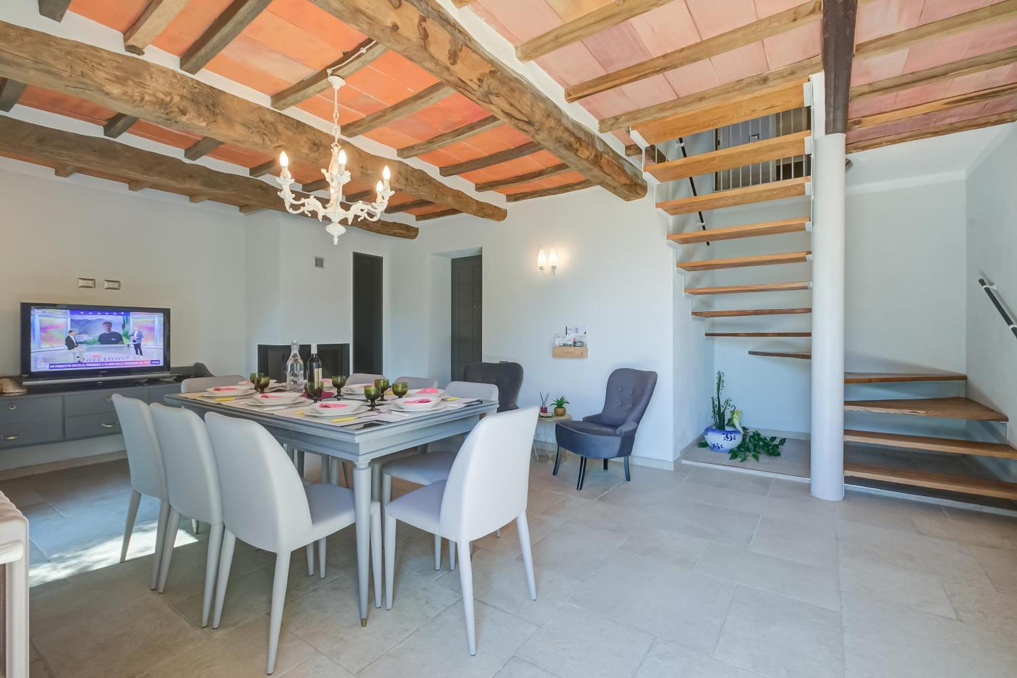 Tuscan Home S Margherita Private Outdoor - Happy Rentals Bucine Exteriör bild