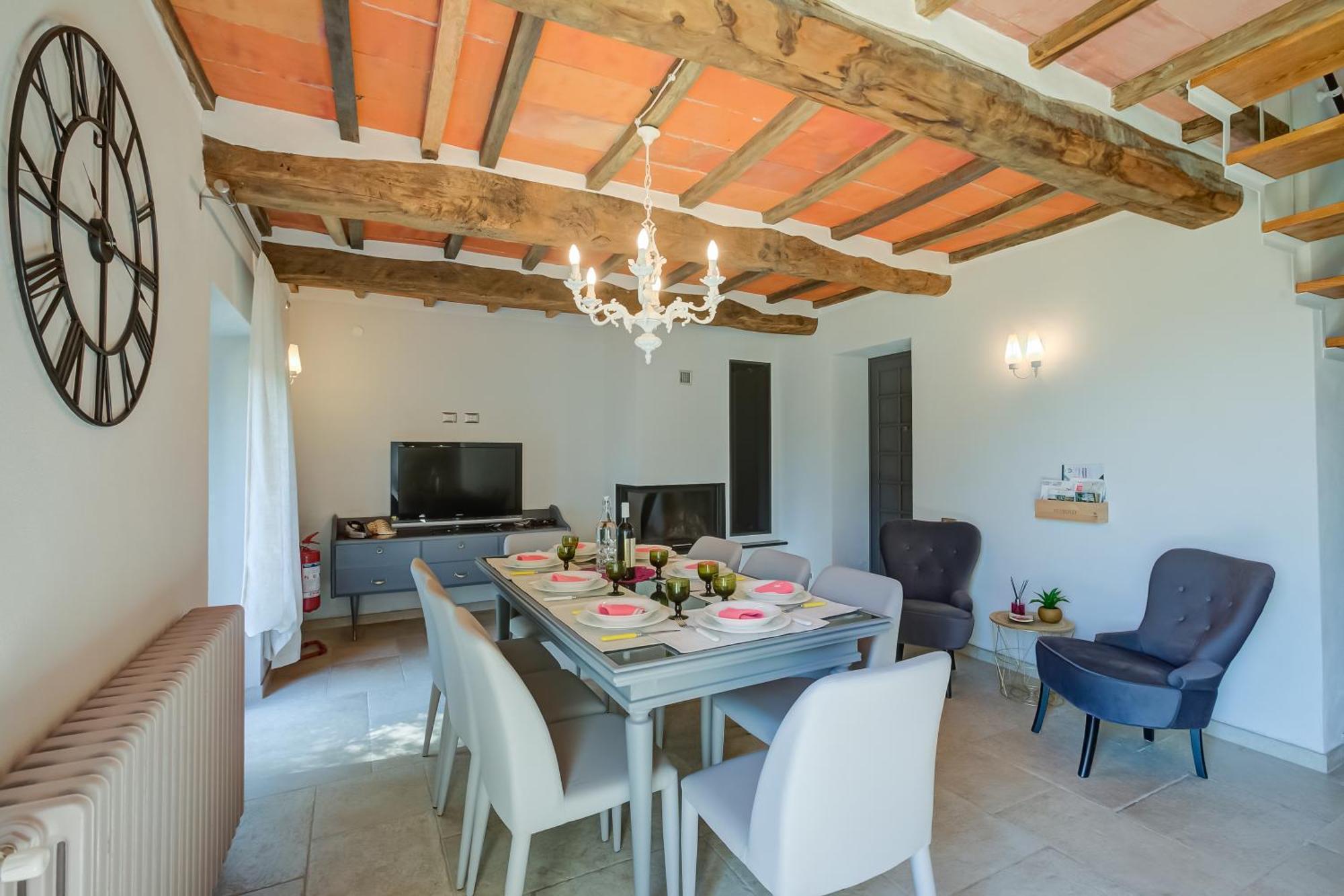 Tuscan Home S Margherita Private Outdoor - Happy Rentals Bucine Exteriör bild
